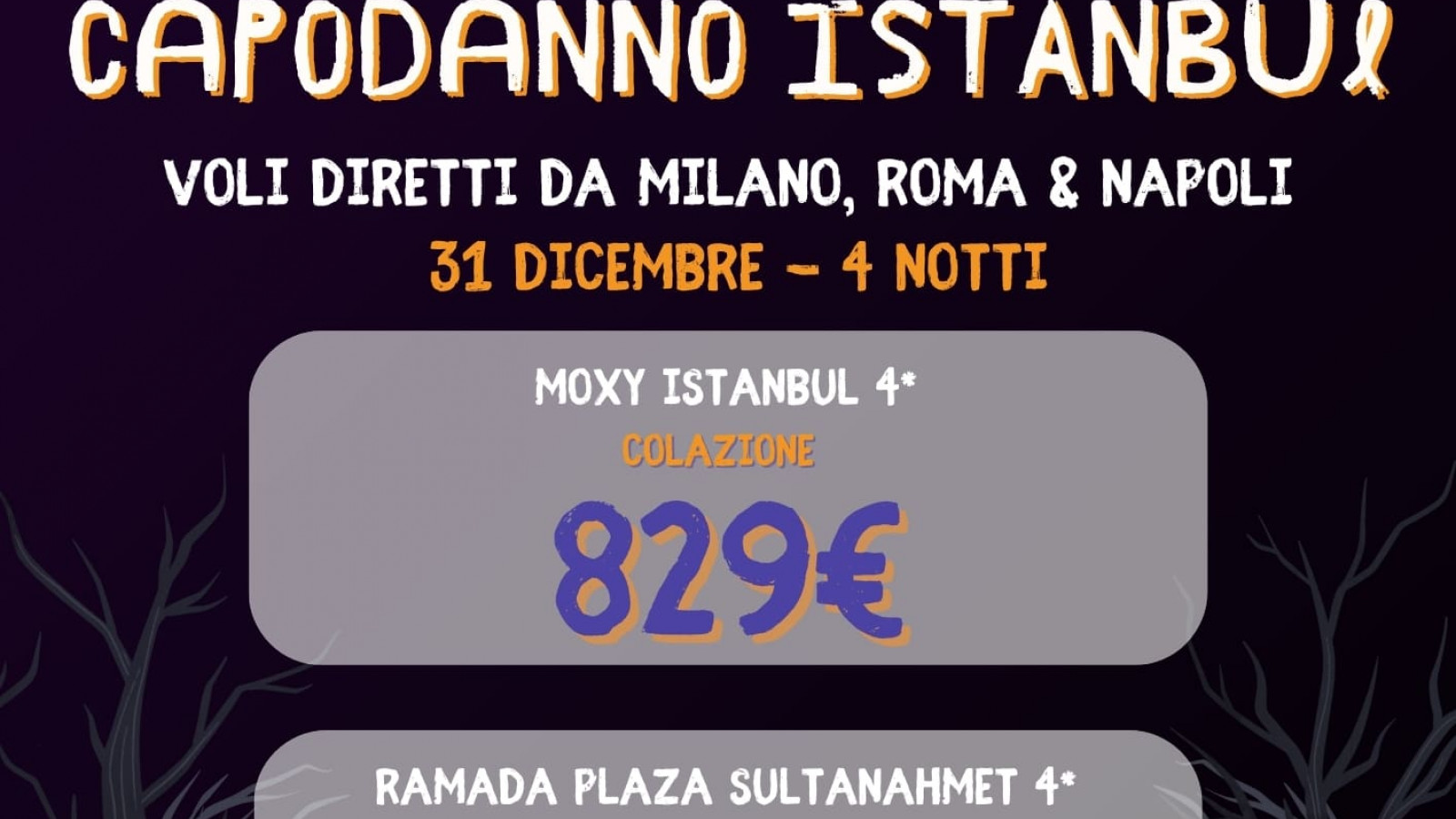 2025 turchia capodanno istanbul halloween IN31