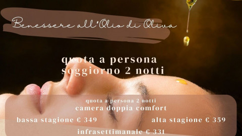 2025 hotel 2 mari benessere olio di oliva 2 notti IN31