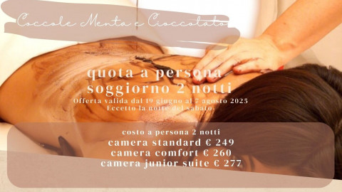 2025 hotel 2 mari coccole menta cioccolato 2 notti IN31