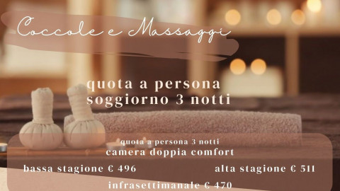 2025 hotel 2 mari coccole e massaggi 3 notti IN31