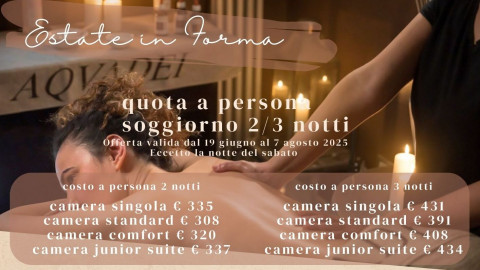 2025 hotel 2 mari estate in forma 2 3 notti IN31