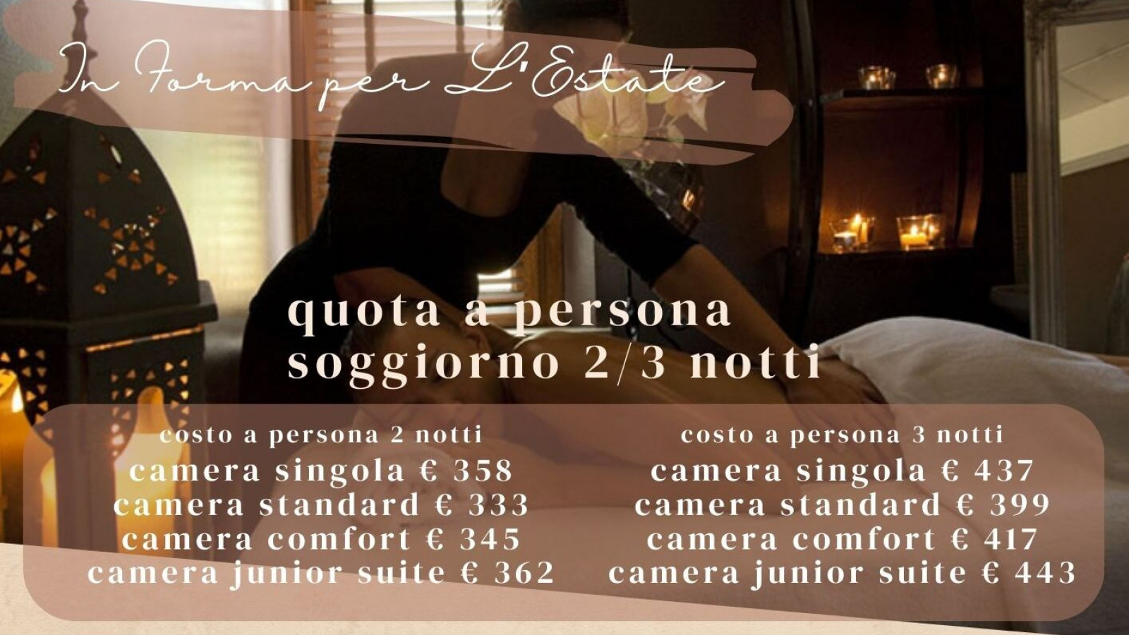 2025 hotel 2 mari in forma per l'estate 2 3 notti IN31
