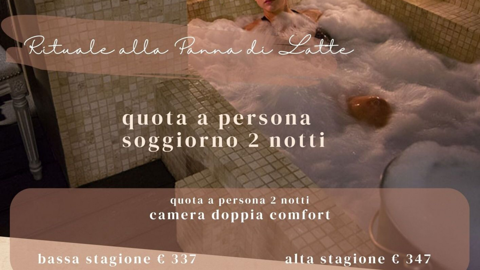 2025 hotel 2 mari rituale alla panna di latte 2 notti IN31
